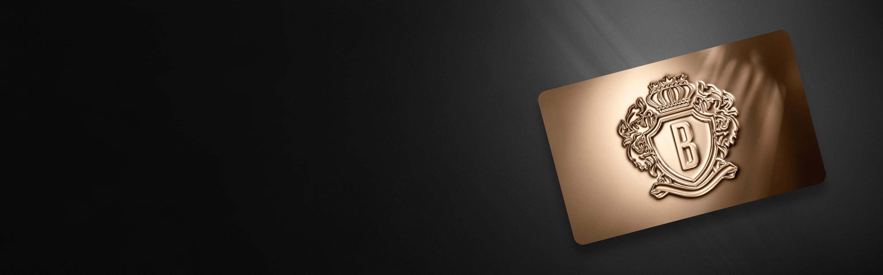 A Bobbi Brown Gift Card over a dark grey background