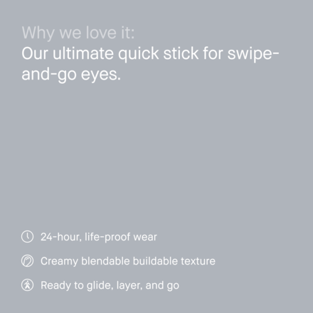 Long-Wear Cream Eyeshadow Stick